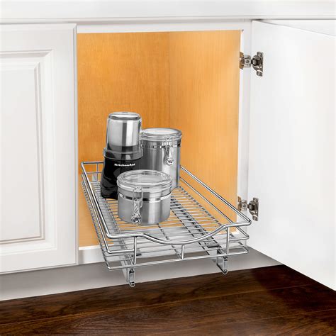 14 inch pull out cabinet organizer